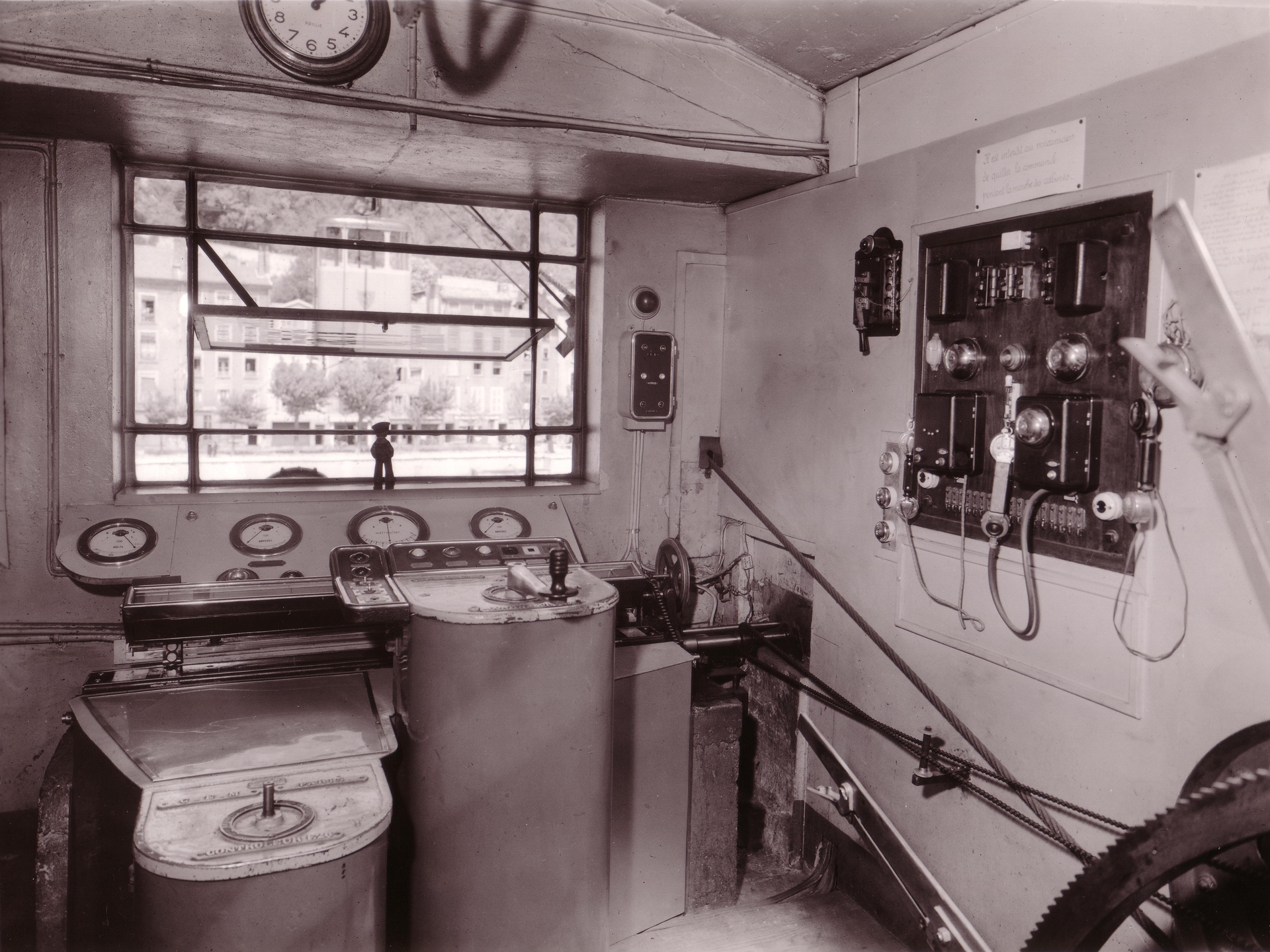 Machinerie du téléférique de 1934