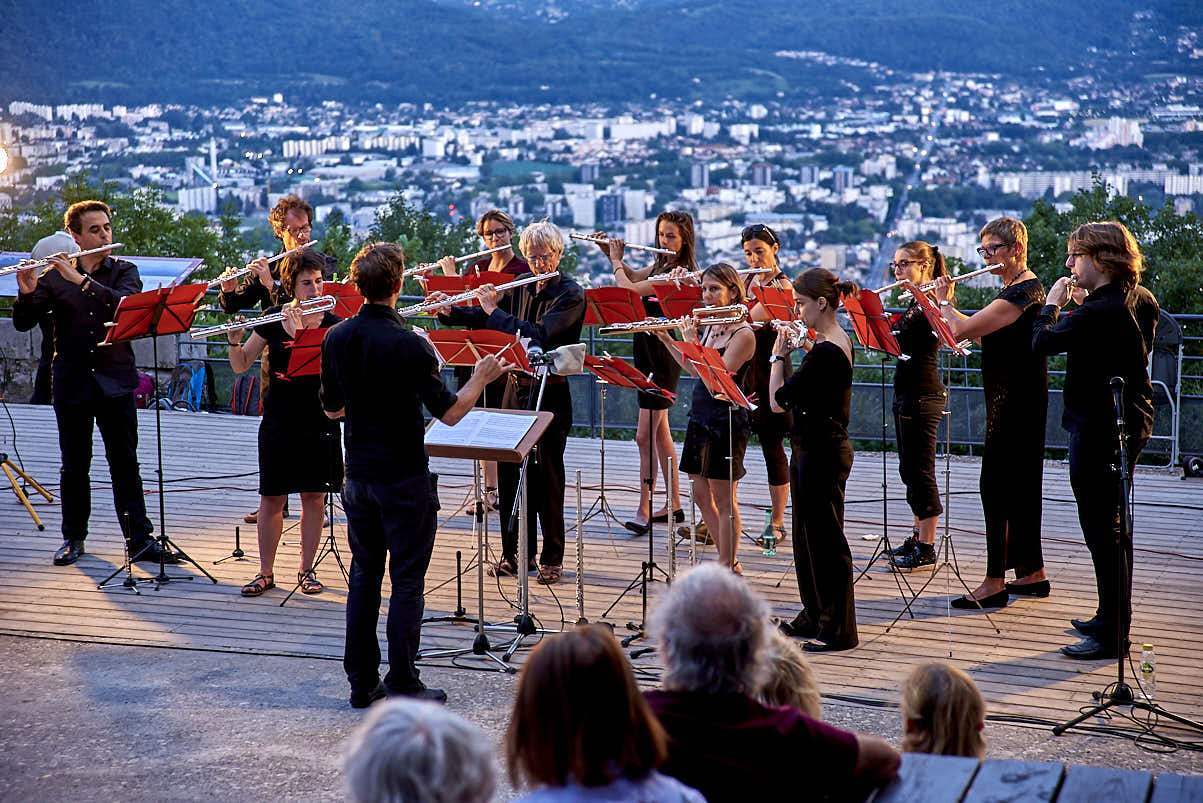 photos du groupe de l'Harmonie de Grenoble - le VOF