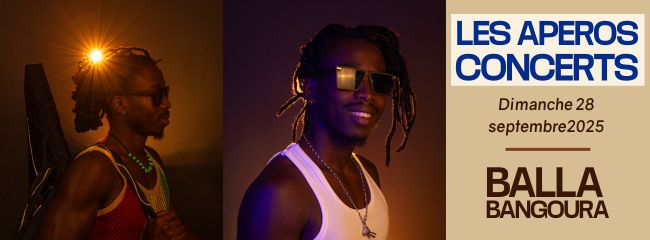 affiche pour le concert de balla bangoura le dimanche 28 septembre à la bastille
