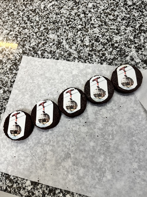 cookie 3 chocolats pour le concours d'halloween 2025 avec la boulangerie les générations