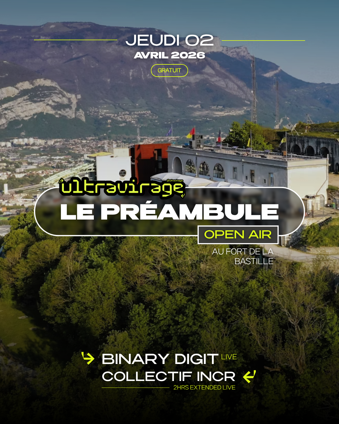 Affiche de l'Ultravirage 