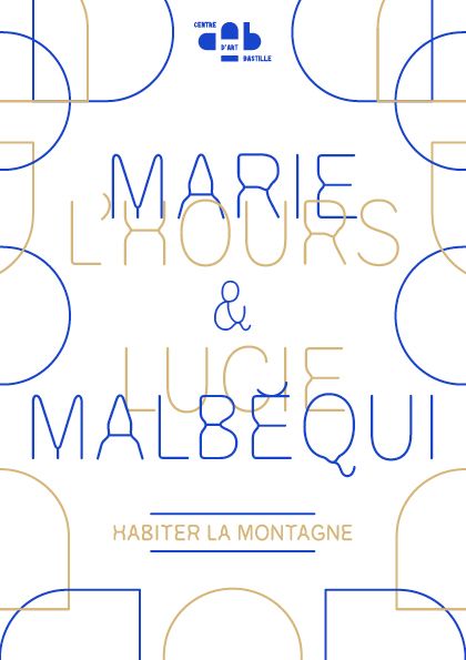 Affiche de l'exposition du Centre d'art bastille 