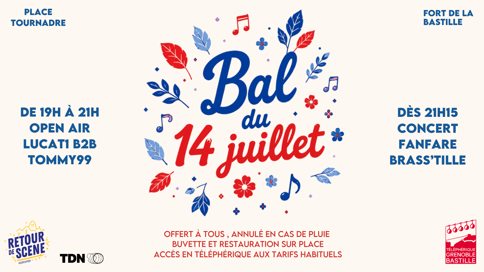 Visuel du bal du 14 juillet 2026 au format bannière