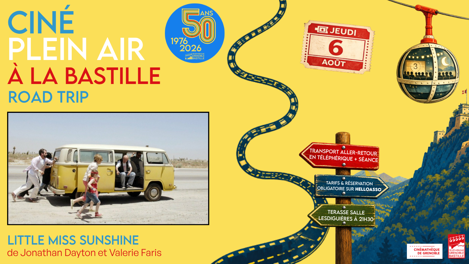 Visuel ciné plein air du 6 aout pour le film 